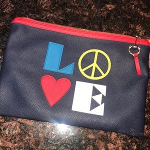 C. Wonder leather “LOVE” pouch